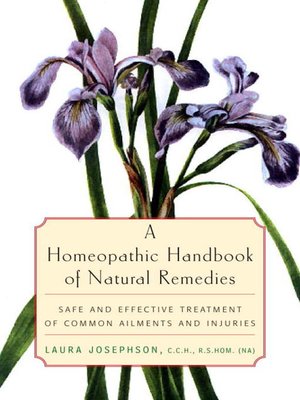 cover image of A Homeopathic Handbook of Natural Remedies
